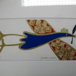 LITOGRAPH IN COLORS (F), Jeanette Karsten (f. 1967), 137/290, 14x30,